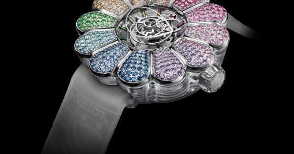 ساعة MP-15 Takashi Murakami Tourbillon Sapphire Rainbow
