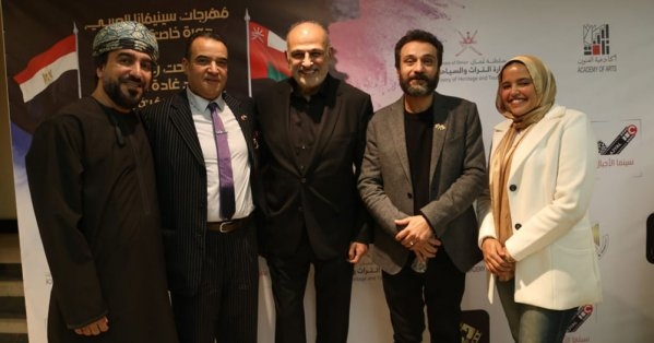 تكريم "جمال سليمان وعمرو عرفة" في افتتاح مهرجان سينمانا العماني