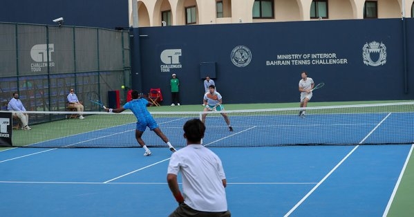 منافسات قوية تحسم بطاقات التأهل لربع نهائي بطولة وزارة الداخلية ATP تشالنجر للتنس