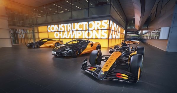 إصدار MCL38 Celebration Edition فائق الحصرية يحتفي بفوز ماكلارين التاسع ببطولة العالم للصانعين في الفورمولا 1