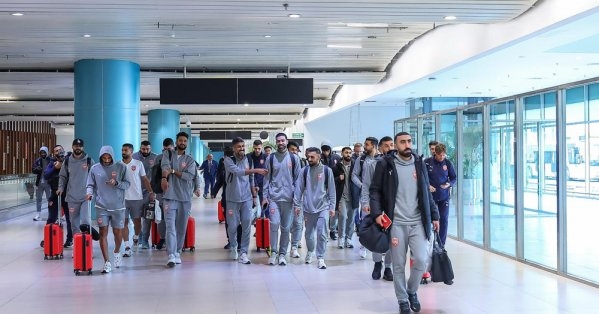 بعثة منتخبنا الوطني تصل إلى جاكرتا