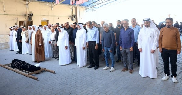 بالصور: تشييع الفنان التشكيلي القدير عبدالكريم العريض