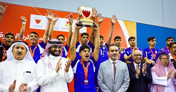 داركليب بطلا لدوري خالد بن حمد لجيل الذهب للأشبال للكرة الطائرة