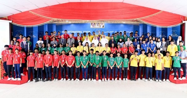 مدرسة النور العالمية تتوج أبطالها الرياضيين في الحفل الرياضي السنوي للقسم الهندي CBSE