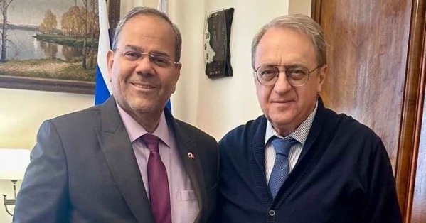 سفير مملكة البحرين في موسكو يجتمع مع ممثل الرئيس إلى الشرق الأوسط وأفريقيا ونائب وزير خارجية روسيا الاتحادية