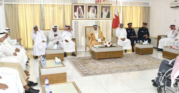 محافظ وأهالي المحرق يرفعون الشكر إلى جلالة الملك المعظم وسمو ولي العهد رئيس مجلس الوزراء