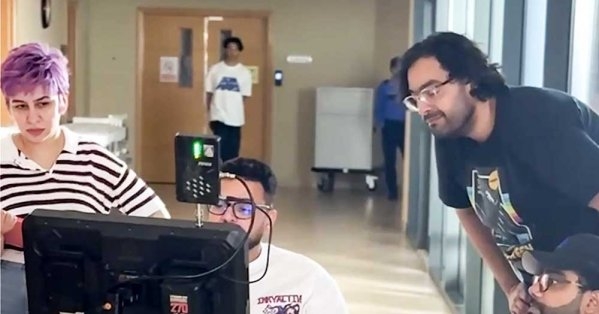 'البلاد' في موقع تصوير فيلم بحريني قادم