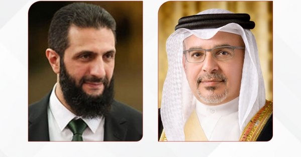 سمو ولي العهد رئيس مجلس الوزراء يبعث برقية تهنئة لفخامة رئيس الجمهورية العربية السورية