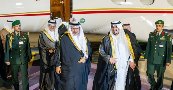 سمو ولي العهد رئيس مجلس الوزراء يصل إلى المملكة العربية السعودية