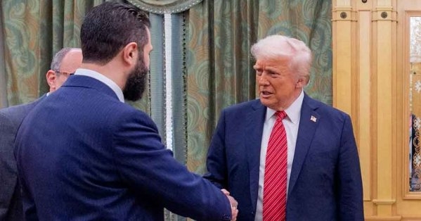 ترامب متحدثا عن الشرع: عظيم وجذاب ومقاتل