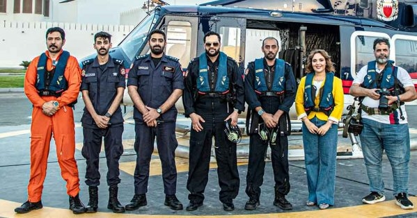 'البلاد' فــي 'هليكوبتــر الداخليــة' برحلــة تمريــن إنقــاذ ميدانيــة