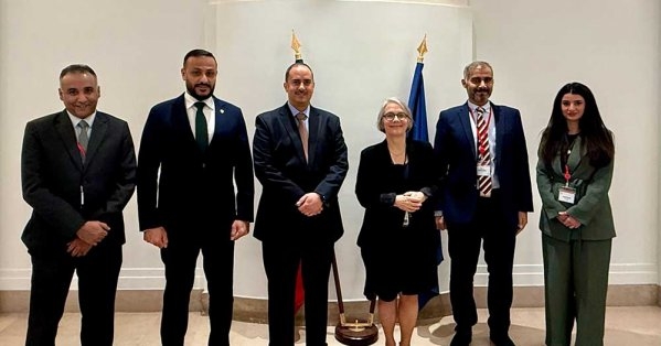 وزير العدل يبحث تعزيز التعاون مع فرنسا في مجالات حماية البيانات الشخصية والمحاكم التجارية والتدريب القضائي