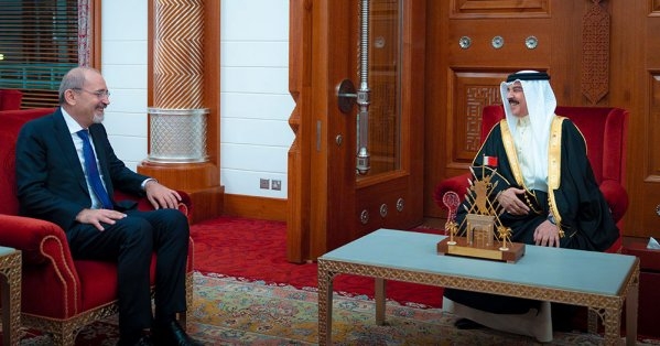 جلالة الملك المعظم يستقبل نائب رئيس الوزراء ووزير الخارجية وشؤون المغتربين بالمملكة الأردنية الهاشمية