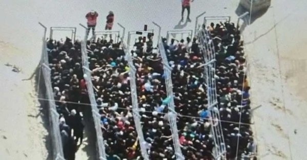 صورة من غزة أشعلت غضباً وتصدرت الترند.. "معسكر اعتقال"