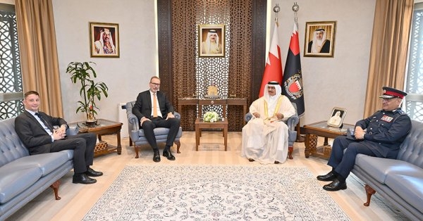 وزير الداخلية يستقبل السفير الألماني بمناسبة انتهاء فترة عمله الدبلوماسي