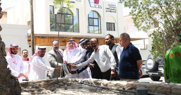 محافظة العاصمة تنظم فعالية لغرس الشتلات في حديقة بوعشيرة