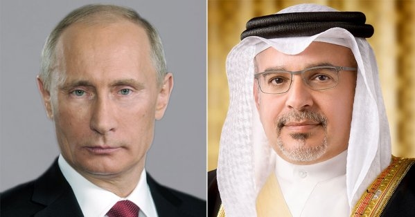 سمو ولي العهد رئيس مجلس الوزراء يهنئ الرئيس الروسي بذكرى اليوم الوطني