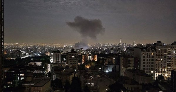 سماع دوي انفجارات في طهران ومحيطها