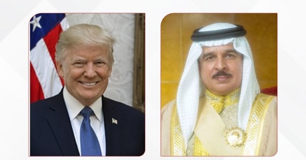 جلالة الملك المعظم يهنئ الرئيس الأمريكي بذكرى عيد ميلاد فخامته