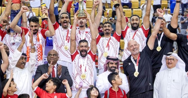 'طائرة البحرين' تحقق أول لقب قاري في الألعاب الجماعية