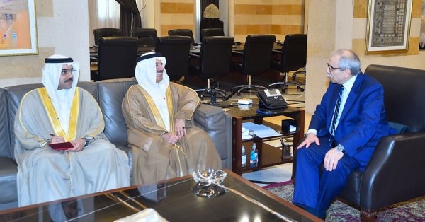 رئيس مجلس الوزراء بالجمهورية اللبنانية يستقبل سفير مملكة البحرين لدى الجمهورية اللبنانية والمقيم في دمشق