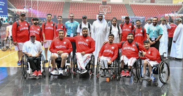 منتخب البحرين لكرة السلة على الكراسي المتحركة يهزم فريق "مستقبل غزة الفلسطيني" في افتتاح بطولة غرب آسيا