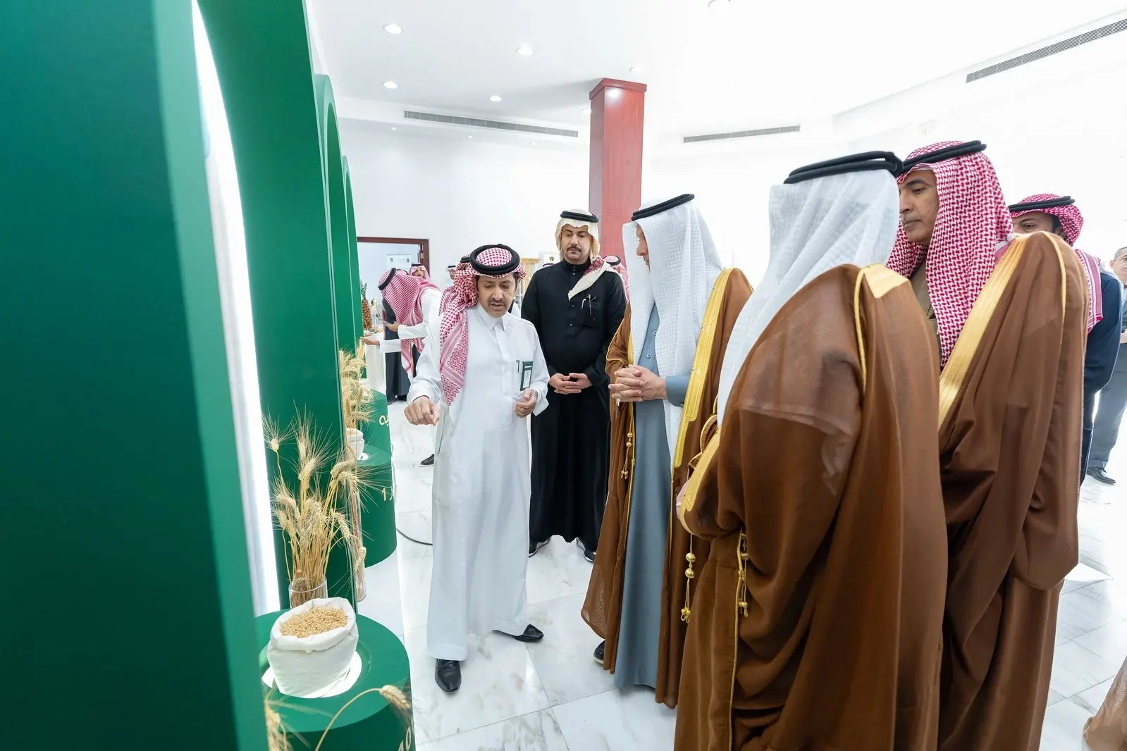 وزير البيئة يدشّن 3 أصناف قمح عالية الإنتاجية