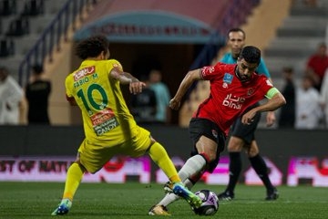 الخليج يصعق الرائد في الوقت القاتل
