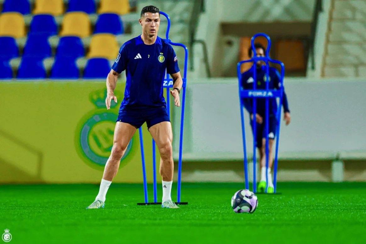 رونالدو يعود لتدريبات النصر الجماعية