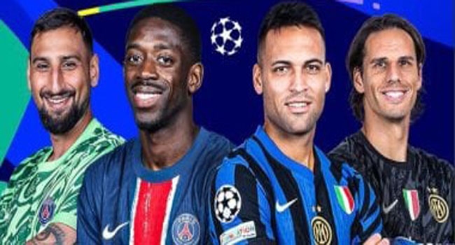في نهائي دوري أبطال أوروبا.. سان جيرمان يحلم بأول لقب.. وإنتر يتسلح بالخبرة