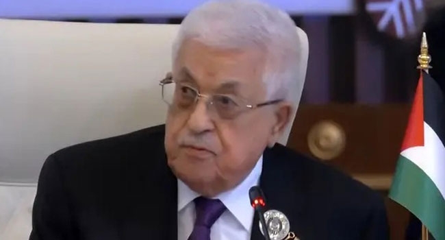 الرئيس الفلسطيني: 'الإبادة' و'الاستيطان' مشروع استعماري