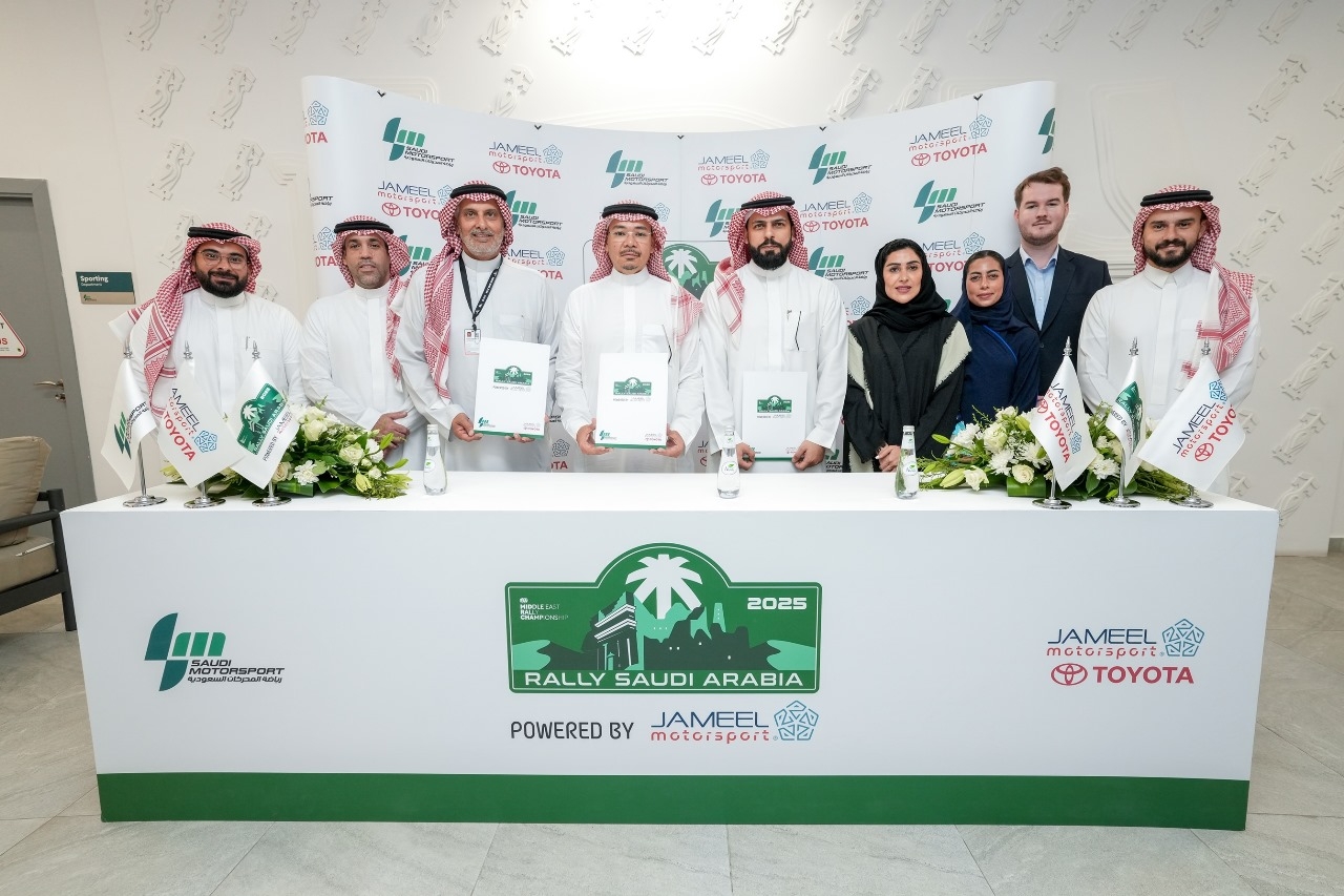 تعاون إستراتيجي بين شركة رياضة المحركات السعودية وجميل لرياضة المحركات لاستضافة بطولة الشرق الأوسط للراليات وبطولة العالم للراليات