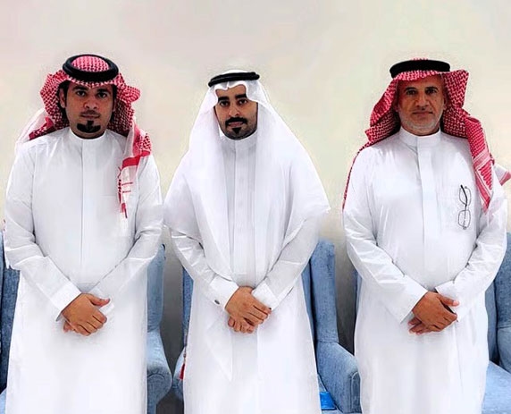 البجالي واليزيدي يحتفلان بعقد قران عبد الحميد