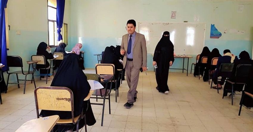 إجراء اختبارات المفاضلة في المعهد العالي للعلوم الصحية بمأرب