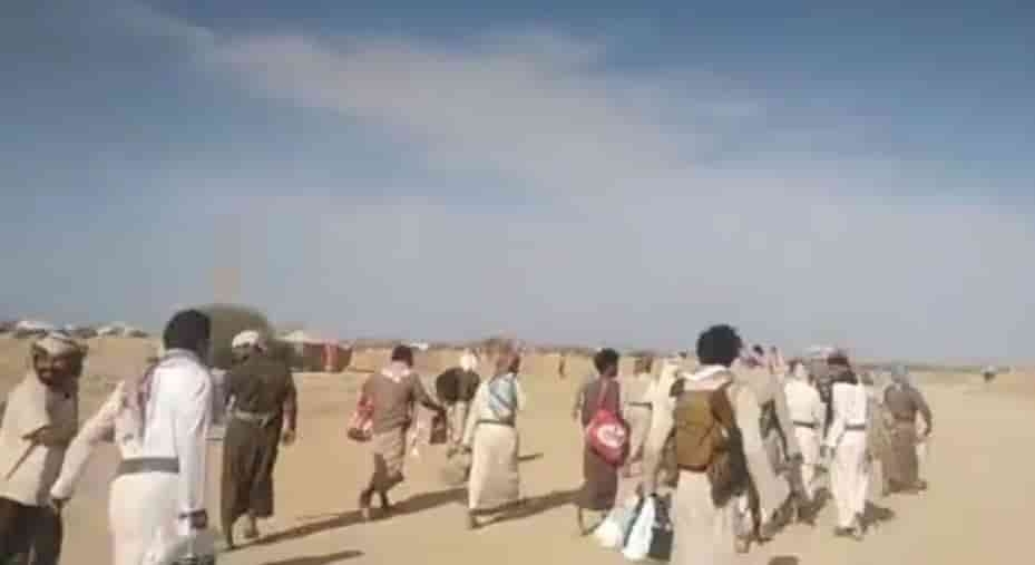 شبوة: رحيل جماعي للمجندين احتجاجًا على ممارسات مليشيا الانتقالي العنصرية