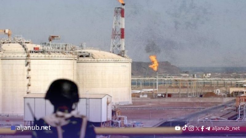 شبوة: احتجاجات عمالية في قطاع العقلة النفطي تهدد بوقف إمدادات وقود كهرباء عدن
