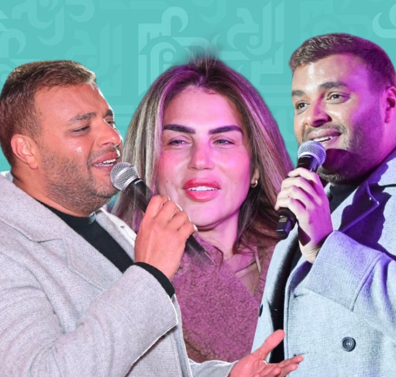 رامي صبري وحفل مبهر بحضور زوجته