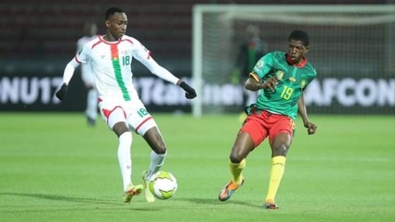 منتخب بوركينا فاسو يهزم الكاميرون في أمم أفريقيا للناشئين 2025