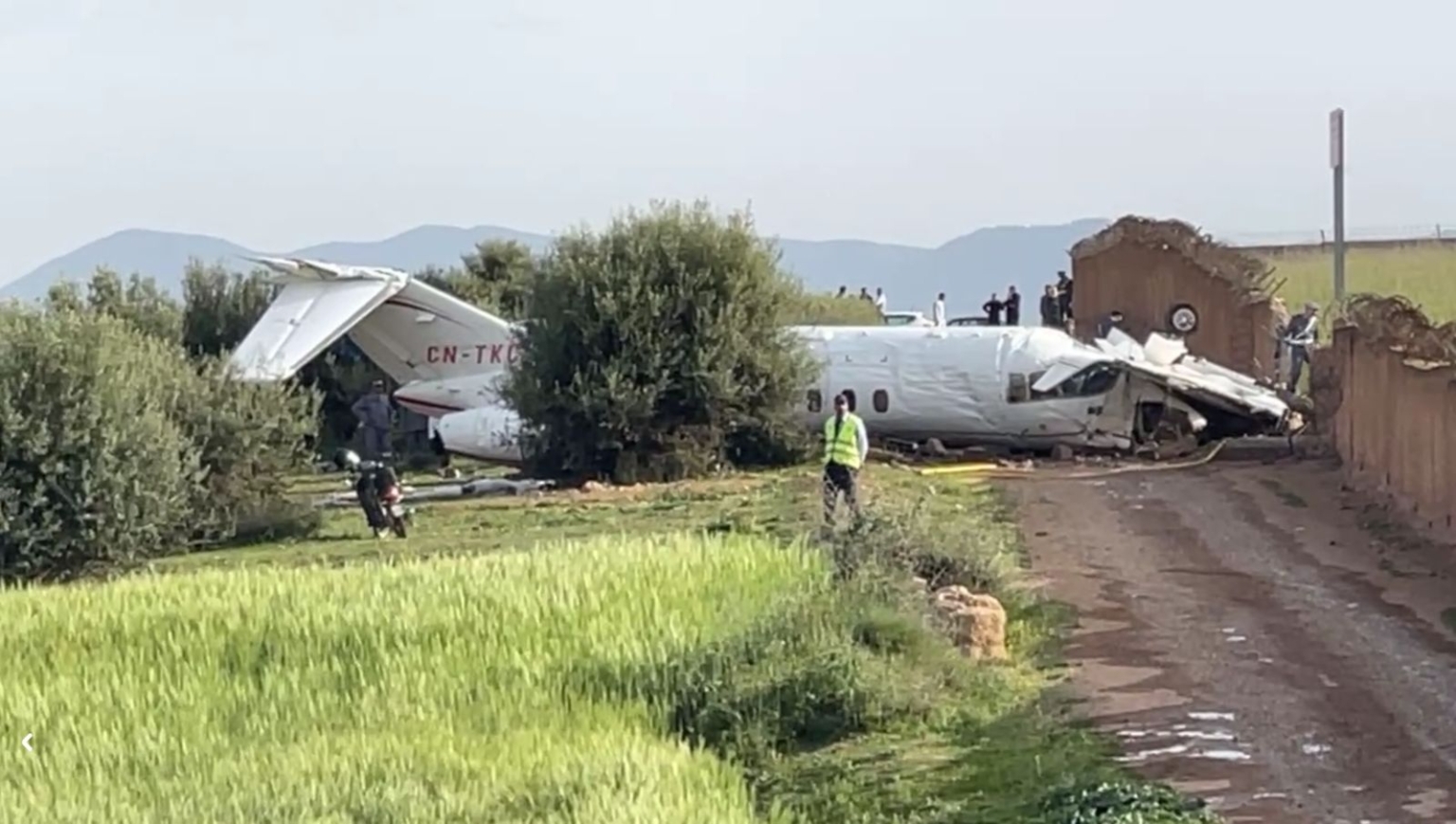 'إير أوسيون ماروك' تكشف تفاصيل حادث انزلاق الطائرة عن مدرج مطار فاس