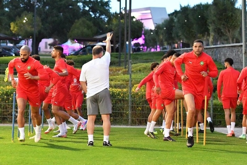 لاعبو المنتخب: القميص الوطني مسؤولية ولن ندخر جهدا من أجل إسعاد المغاربة