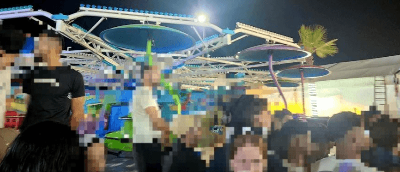فاجعة بفضاء الألعاب "فيريا" بمرتيل.. سقوط أرجوحة يخلف جرحى وحالة هلع