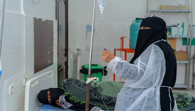 خلال أربعة أشهر.. 10 وفيات ونحو 13 ألف إصابة بالكوليرا في اليمن