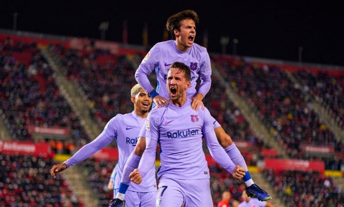 برشلونة يحقق فوزًا صعبًا على مايوركا