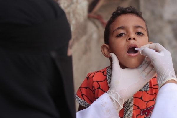 مأرب.. حملة صحية لتحصين أكثر من 800 ألف طفل ضد الكوليرا