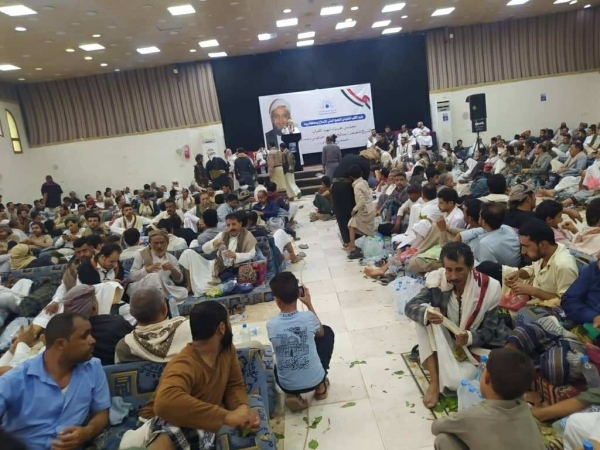 مأرب تحتضن مجلس عزاء مهيب للشيخ الداعية صالح حنتوس