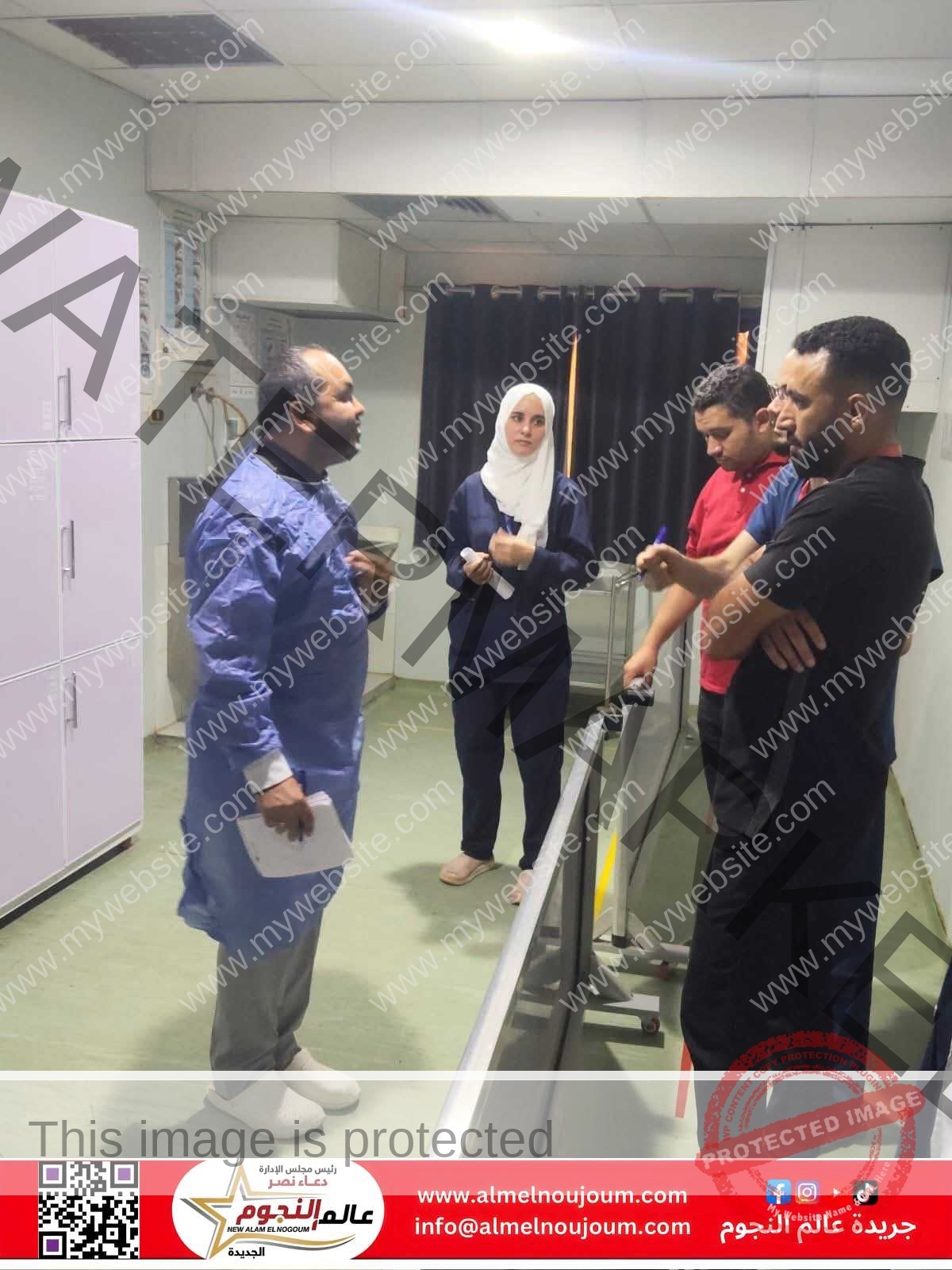 في إطار توجيهات نائب رئيس مجلس الوزراء وزير الصحة والسكان بتكثيف جهود الرقابة والمتابعة الميدانية على المنشآت الصحية