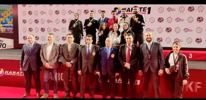 منتخب مصر يتربع على قمة الدوري العالمي للكاراتيه