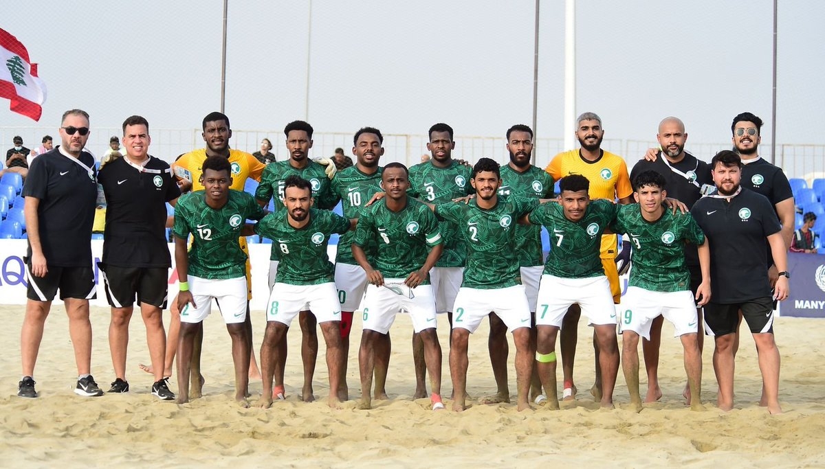 المنتخب السعودي في المجموعة الأولى لبطولة آسيا لكرة اليد الشاطئية 'مسقط 2025'