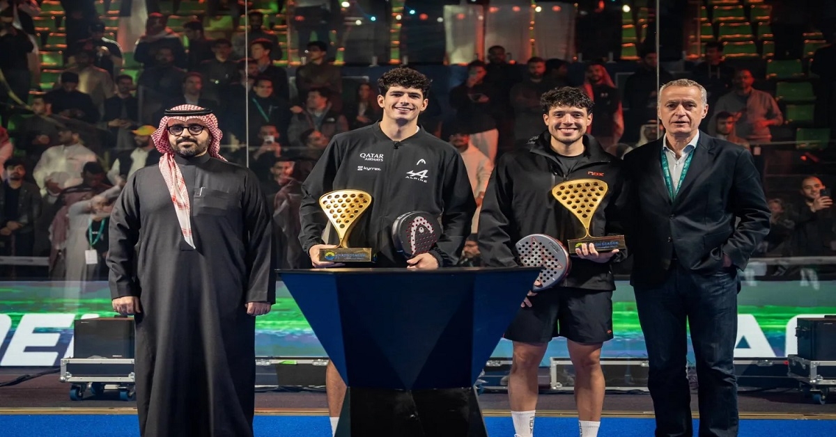 'الإسبانيتان أريانا وباولا بطلات «بريمر بادل» في موسم الرياض'