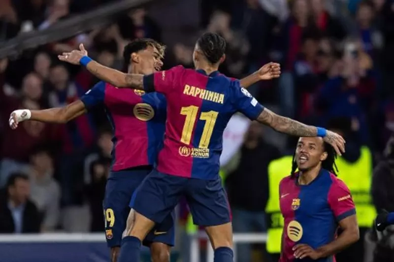 برشلونة يتأهل لربع نهائي دوري أبطال أوروبا على حساب بنفيكا